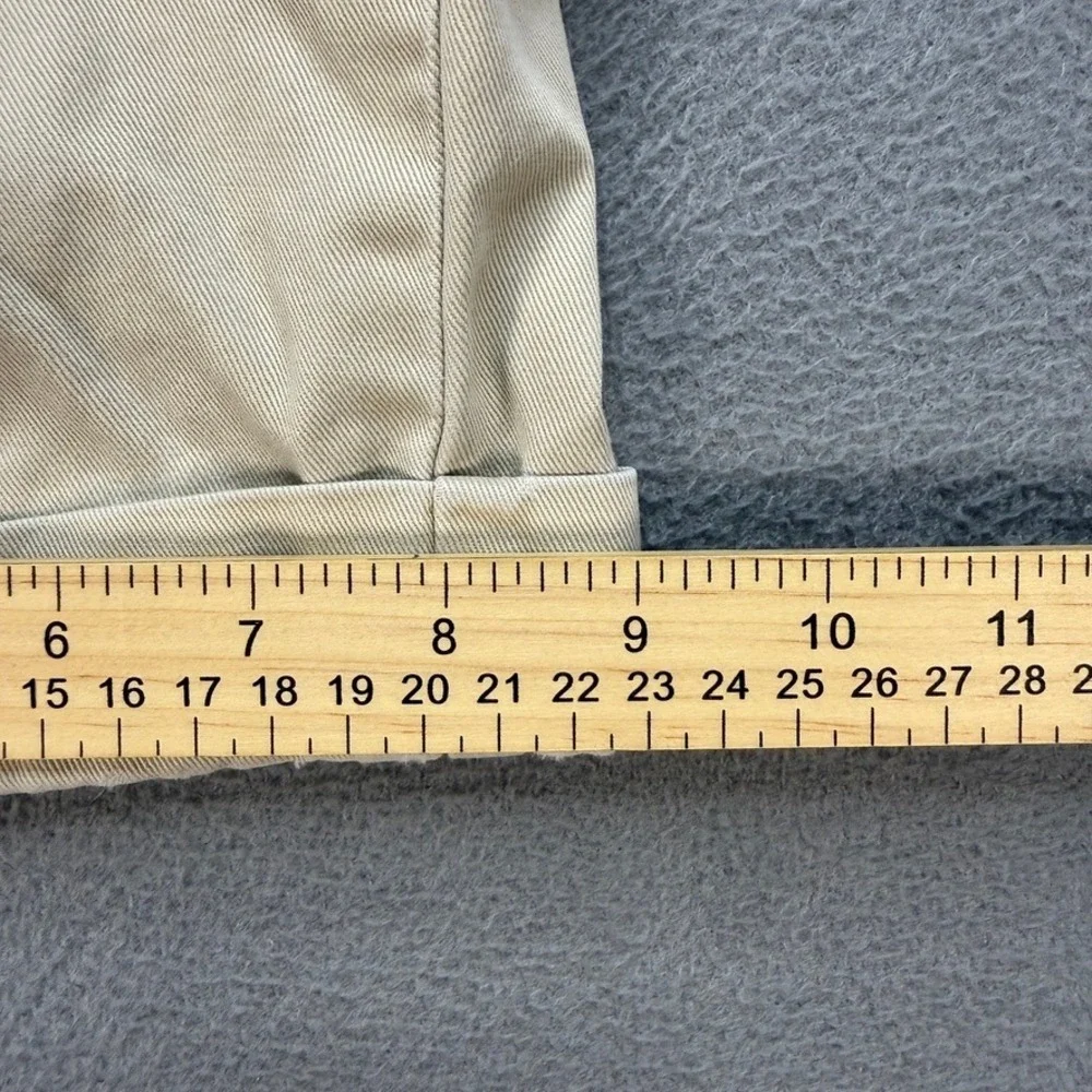 VTG Polo Ralph Lauren Chino Pants Andrew Pant 38x32 (FIT 36x30) Khaki Pleated P